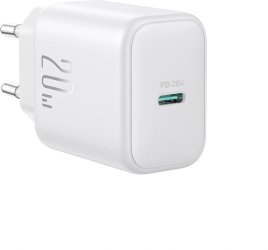 Incarcator de retea Joyroom JR-TCF20 USB-C 20W alb compact 