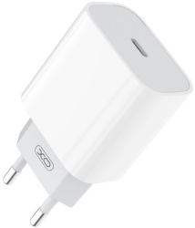 Incarcator fast charger xo-l77 20w alb 