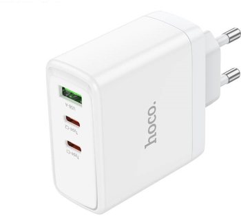 Incarcator retea Hoco N30 Glory 2XUSB-C+1USB PD 65W GaN 