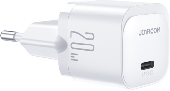 Incarcator retea Joyroom Mini JR-TCF02 USB-C Quick Charge 20W Alb 