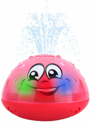 Jucarie de baie copii Smiley Rosu 