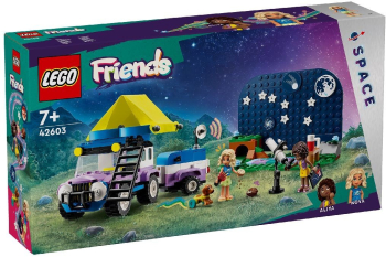LEGO FRIENDS VEHICUL DE CAMPING PENTRU OBSERVAREA STELELOR 42603 