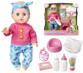 Papusa Interactiva cu Accesorii 35 cm 