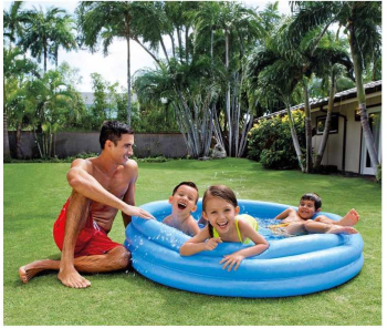 Piscina gonflabila copii Intex albastra 147x33cm 