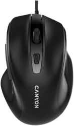 Mouse Optic Canyon M-6 USB-A Black 
