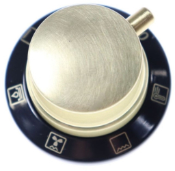 Buton selector functii cuptor aragaz Beko FSE62134DCR 