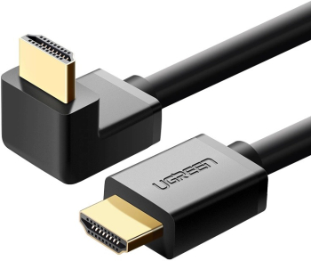 Cablu video HDMI T la HDMI T 4K unghi 90 grade la un cap 2m UGREEN 