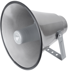 Difuzor tip Goarna pentru Exterior Diametru 12 Inch si Putere 25W cu Picior de Fixare 