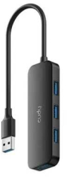 HUB USB 3.0 Cudy UH40A 4x USB3.0 negru
