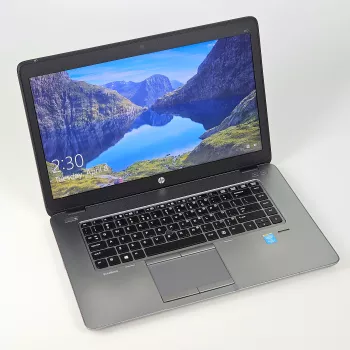 Laptop Second Hand HP ELITEBOOK 850 G2 Procesor I5 5300U Memorie RAM 8 GB SSD 256 GB SATA Windows 10 Pro Wireless US Baterie noua Ecran