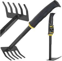 Mini grebla pentru gradina 27 cm Geko G72043 