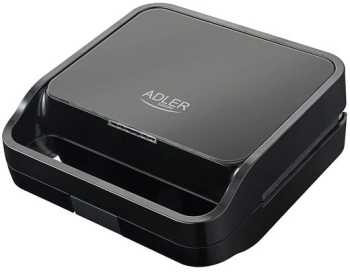 Sandwich maker 2in1 1100W Placi Antiaderente si detasabile Negru 