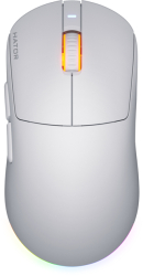 Mouse Optic Hator Quasar 3 USB/Wireless USB/Bluetooth White 