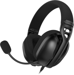 Casti cu fir Hator Hyperpunk 3 3.5 mm jack Black 