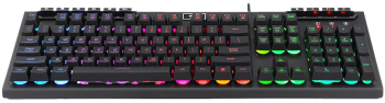 Tastatura gaming Redragon Aditya iluminare RGB Negru 