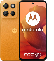 Telefon mobil Motorola moto g15 Dual SIM 256GB 8GB RAM 5200 mAh Sunrise Orange 