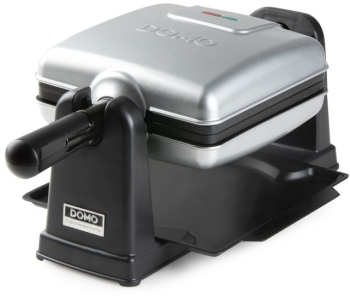 Aparat pentru gaufre waffle belgiene Domo DO9272W rotativ 1400W tava de colectare 