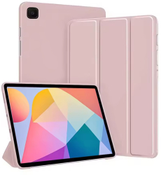 Husa pentru Samsung Tab S6 Lite Evo 10.4& 2024 Silicon TPU Smart Cover &ndash Roz 