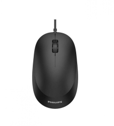 Mouse Philips SPK7207 cu fir optic 1200 DPI negru 