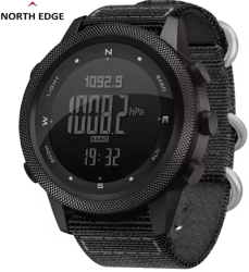 NORTH EDGE APACHE-46 Ceas sport barbatesc digital cu altimetru barometru busola si rezistenta la apa 5ATM 