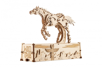 Puzzle 3D mecanic Mustang mecanic WT lemn 628 piese