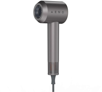 Uscator de par AENO Uscator de par HD1 AHD0001 1500w Motor fara perii 3 viteze 3 nivele Ionizare Gri/Negru