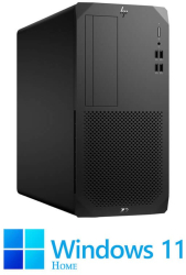 Workstation HP Z2 G5 Tower Hexa Core i5-10400F SSD Quadro P400 Win 11 Home 