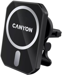 Suport auto telefon cu incarcare Wireless Canyon CM-15 15W Magnetic for pentru Iphone 12\/13\/14 Black (CNE-CCA15B01) 