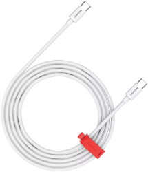 Cablu USB-C Canyon CC60AB 60W impletit 1.2m Alb 