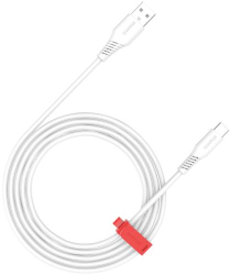 Cablu de date CANYON AC18SC USB-A - USB-C 18W 1.2m Alb