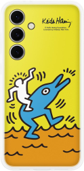 Husa de protectie Samsung Flipsuit Case pentru Galaxy S24 FE Galben 