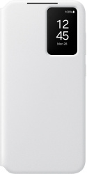 Husa telefon SAMSUNG Smart View Wallet Case pentru Galaxy S24 FE EF-ZS721CWEGWW alb 
