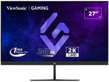 Monitor LED ViewSonic Gaming VX2758A-2K-PRO-3 27 inch QHD IPS 1 ms 240 Hz HDR FreeSync Premium 