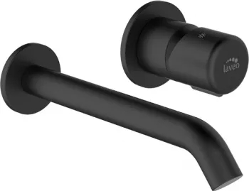 Baterie lavoar ingropata PRETTO BAO722P finisaj negru mat 