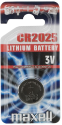Baterie tip buton CR 2025 Li &bull 3 V 