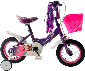 Bicicleta Copii 2-4 ani A1202 12 girl Mov