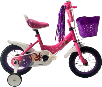 Bicicleta Copii 2-4 ani A1202 12 girl Roz