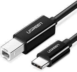 Cablu pentru imprimanta TypeC T la USB 2.0 Type-B T 2m UGREEN 