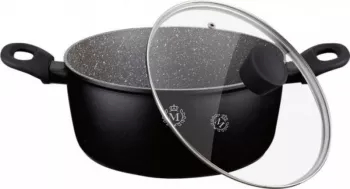Cratita cu capac cu interior granit MEISTERKLASSE MK-1027-24 4 l 27 cm 