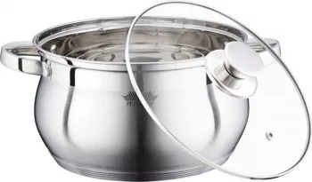 Cratita cu capac Peterhof PH-15845-18 Inox 2.9 l 18 cm 