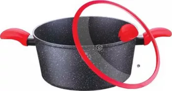 Cratita cu capac si interior granit MEISTERKLASSE MK-1050-20 2.1 l 20 cm