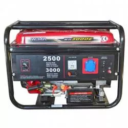 Generator curent electric Weima WM3000E 2500 W pornire electrica rezervor 15 l