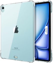 Husa pentru Tableta iPad Air 11 Inch M3/M2-2025/2024 iPad Air 5th/4th Gen. 10.9 2022/2020 Silicon TPU Transparenta 