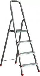 Scara aluminiu cu urcare pe o parte cu 4 trepte Alverosal 2914 2.90 m 