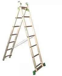 Scara universala cu 2 tronsoane Alverosal 7 trepte Eurostyl 3.14 m 