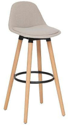 Scaun de bar Sani MAXON 40 x 43 x 92 cm Bej 