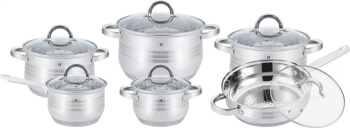 Set 12 Piese Inox HT-1241 7 Straturi Inductie and ndash Herenthal
