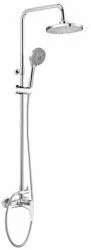 Set de dus Peonia NAC019M cu baterie inclusa dispersor fix si dispersor mobil cu 4 functii 