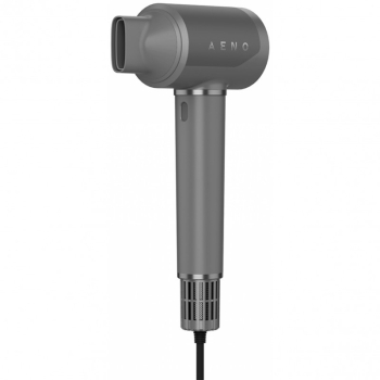 Uscator de par AENO HD5 AHD0005G 1500W motor fara perii 2 viteze 3 nivele 67 dB functie AI control vocal gri 