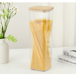 Container Borcan pentru Alimente Flippy din Plastic 10 x 10 x 30 cm 1.9l Transparent